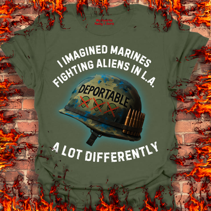 Marines Fighting Aliens