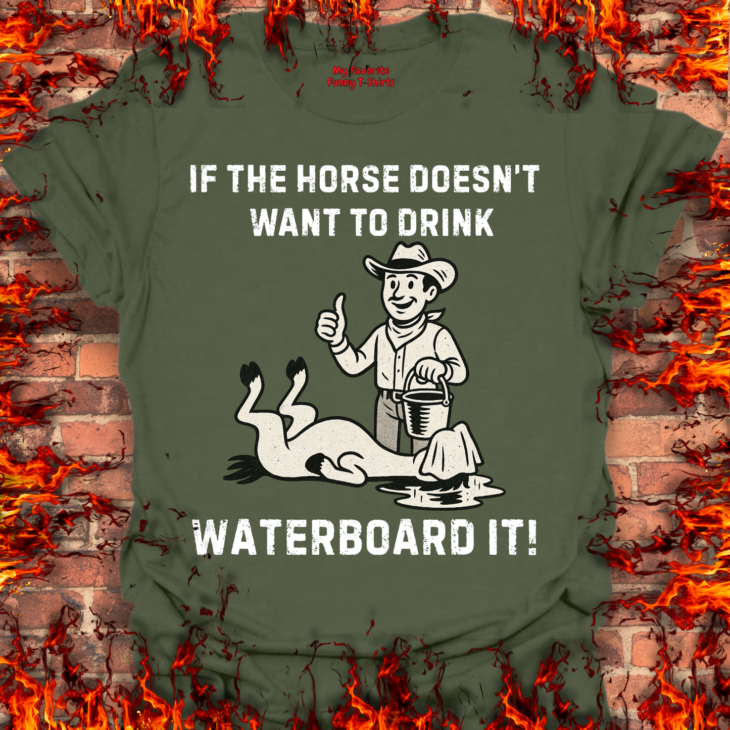 Waterboarding Horses