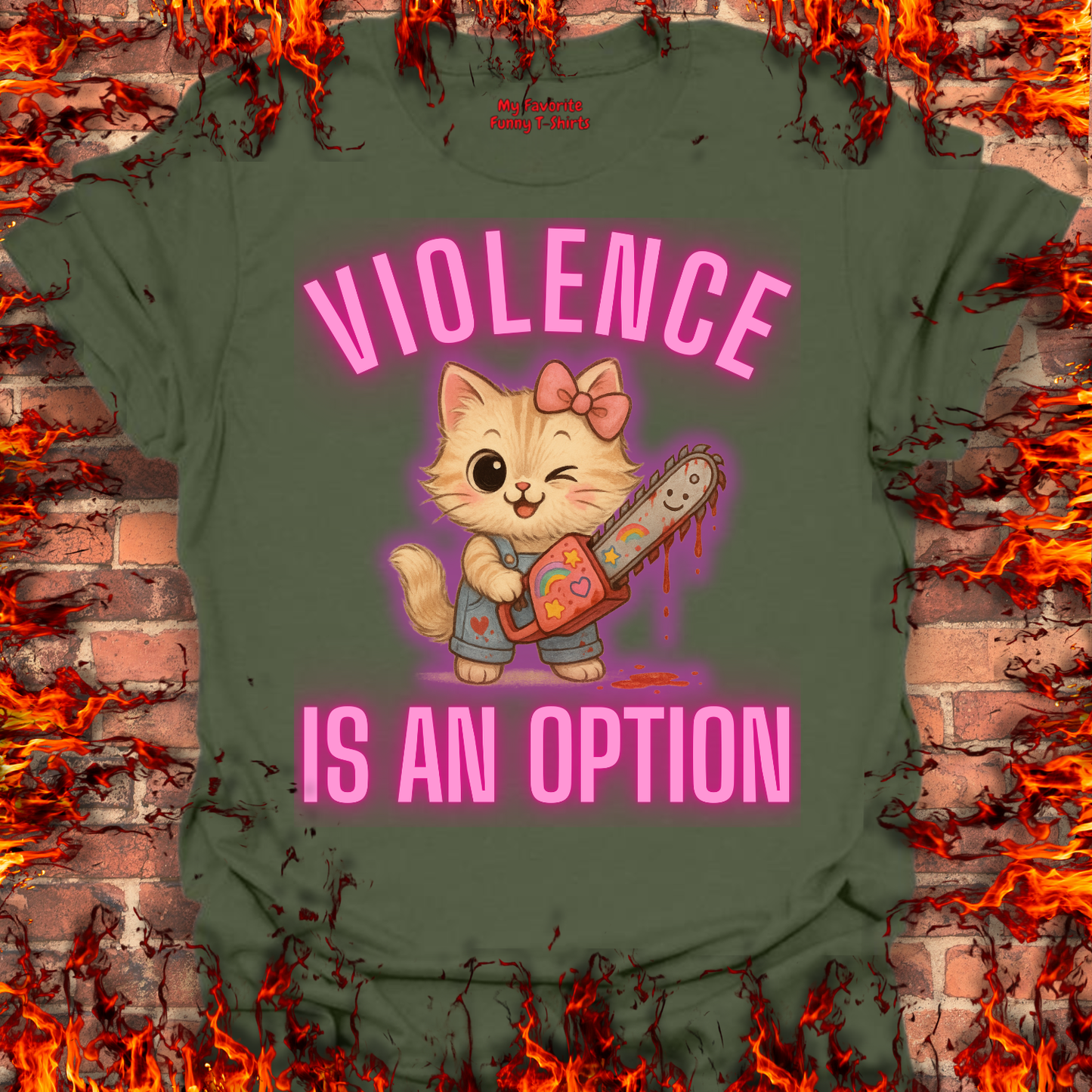 Violence Is An Option - Female