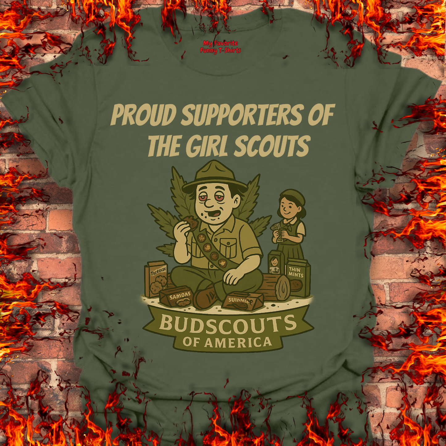 Supporters Of The Girl Scouts