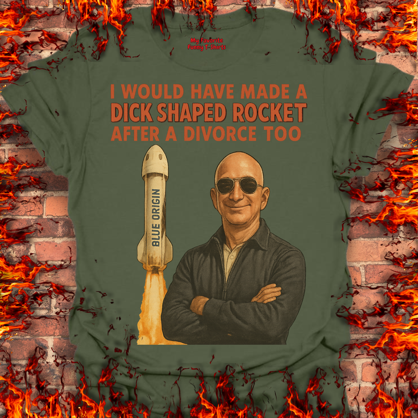 Dick Shaped Rocket