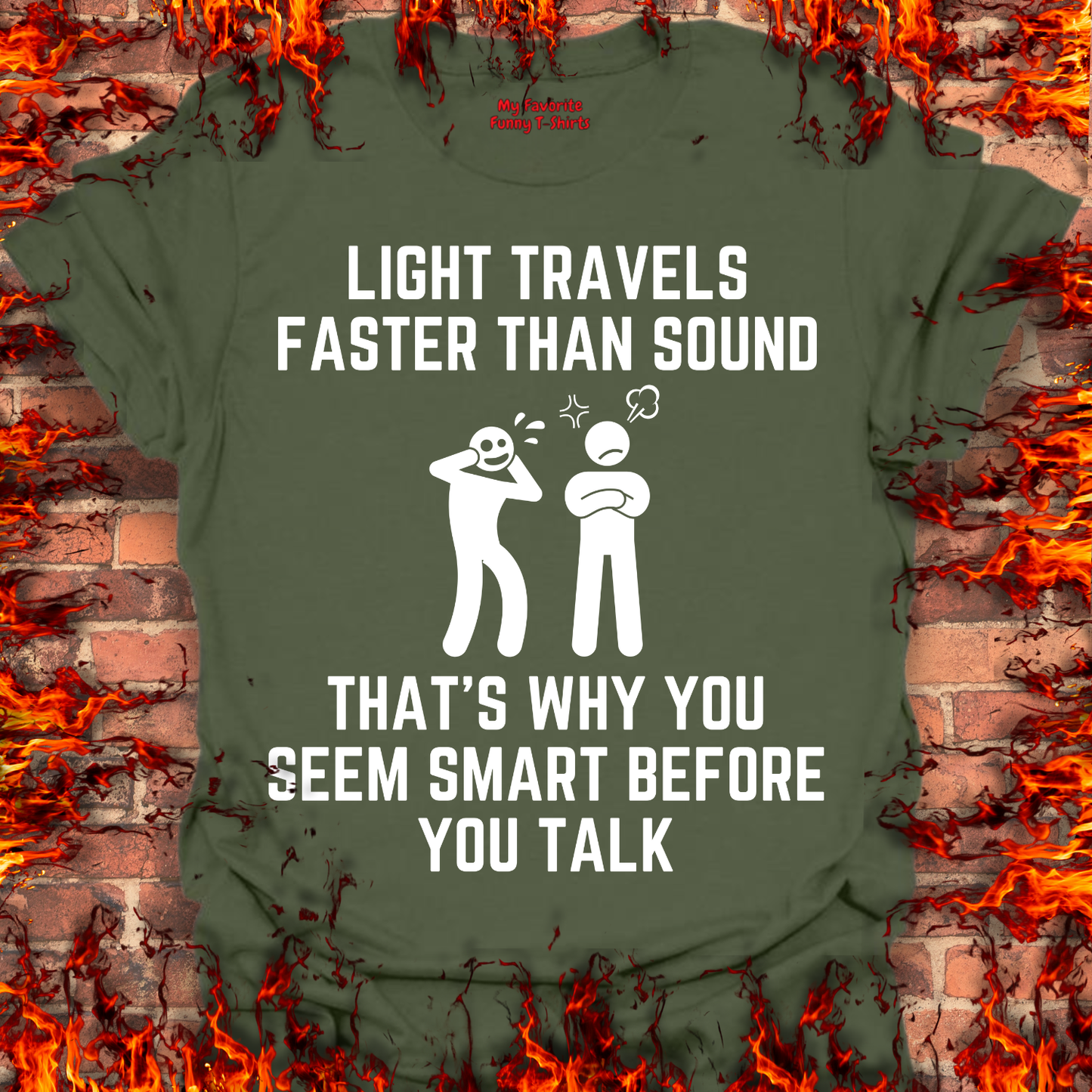 Light Is Faster Than Sound...
