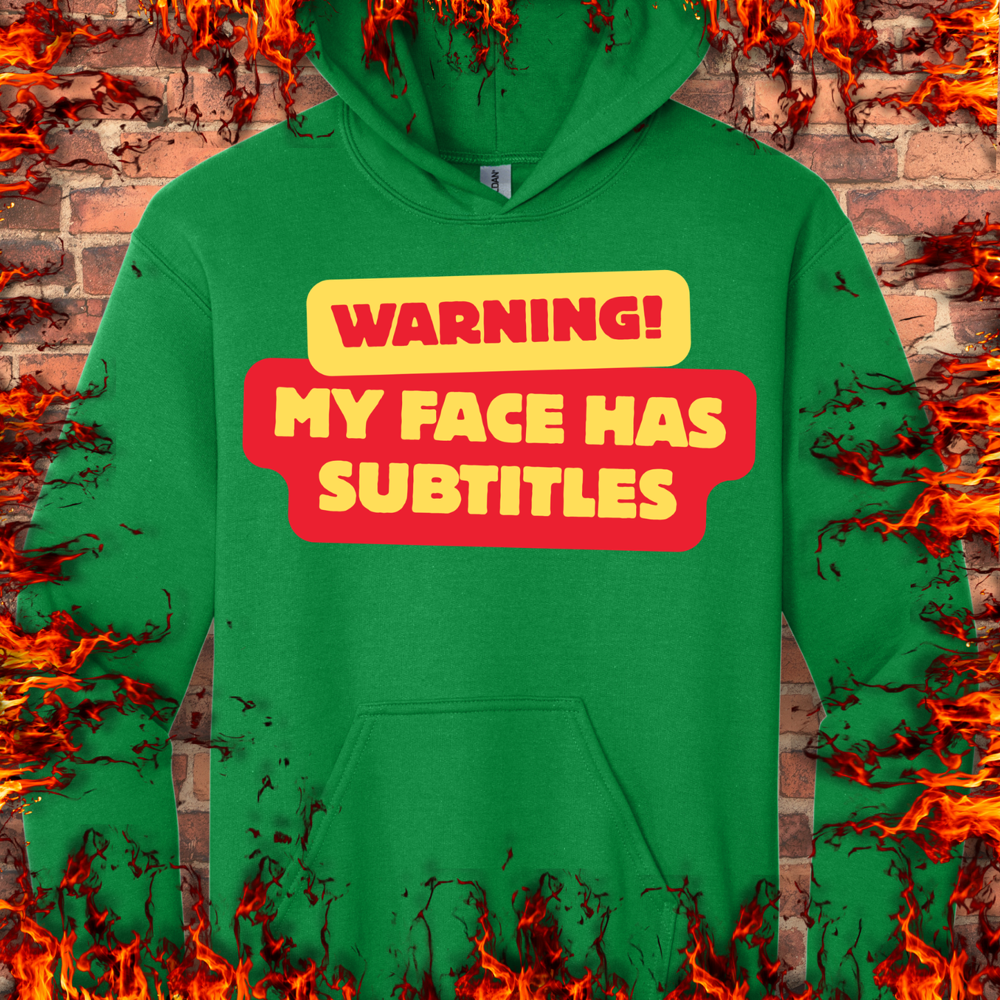 Warning - My Face Has Subtitles