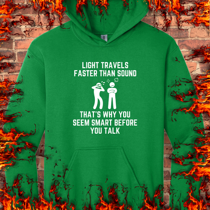Light Is Faster Than Sound