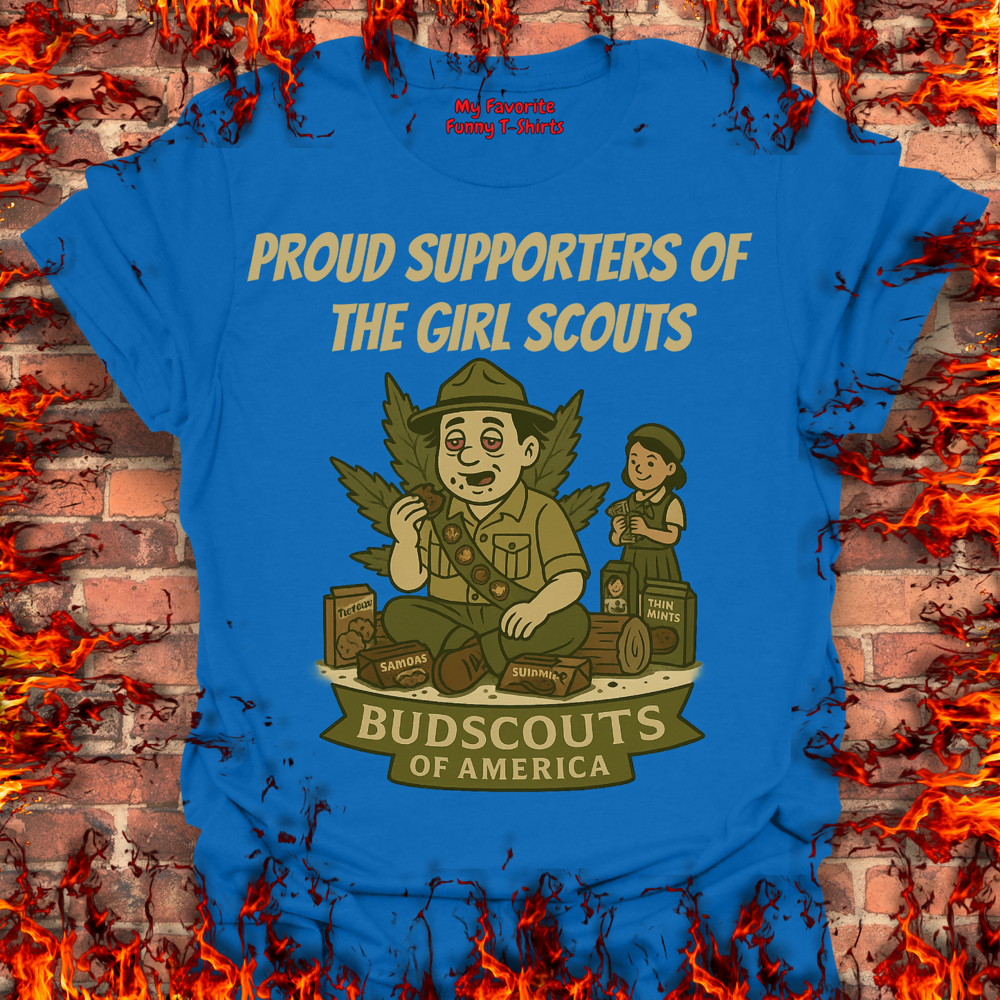 Supporters Of The Girl Scouts