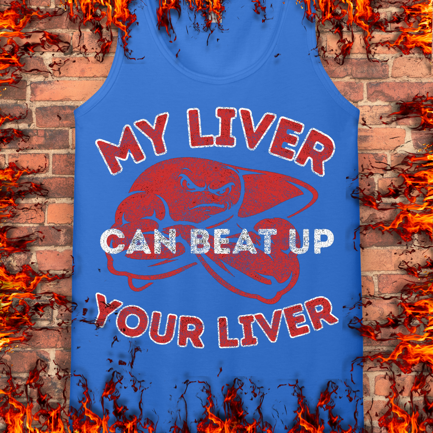 My Liver Can Beat Up Your Liver