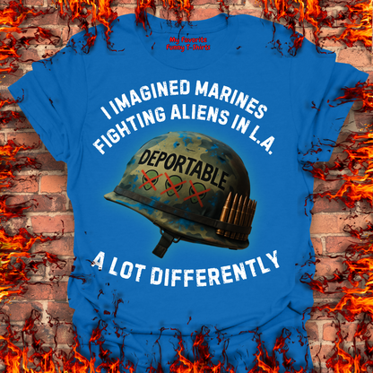 Marines Fighting Aliens