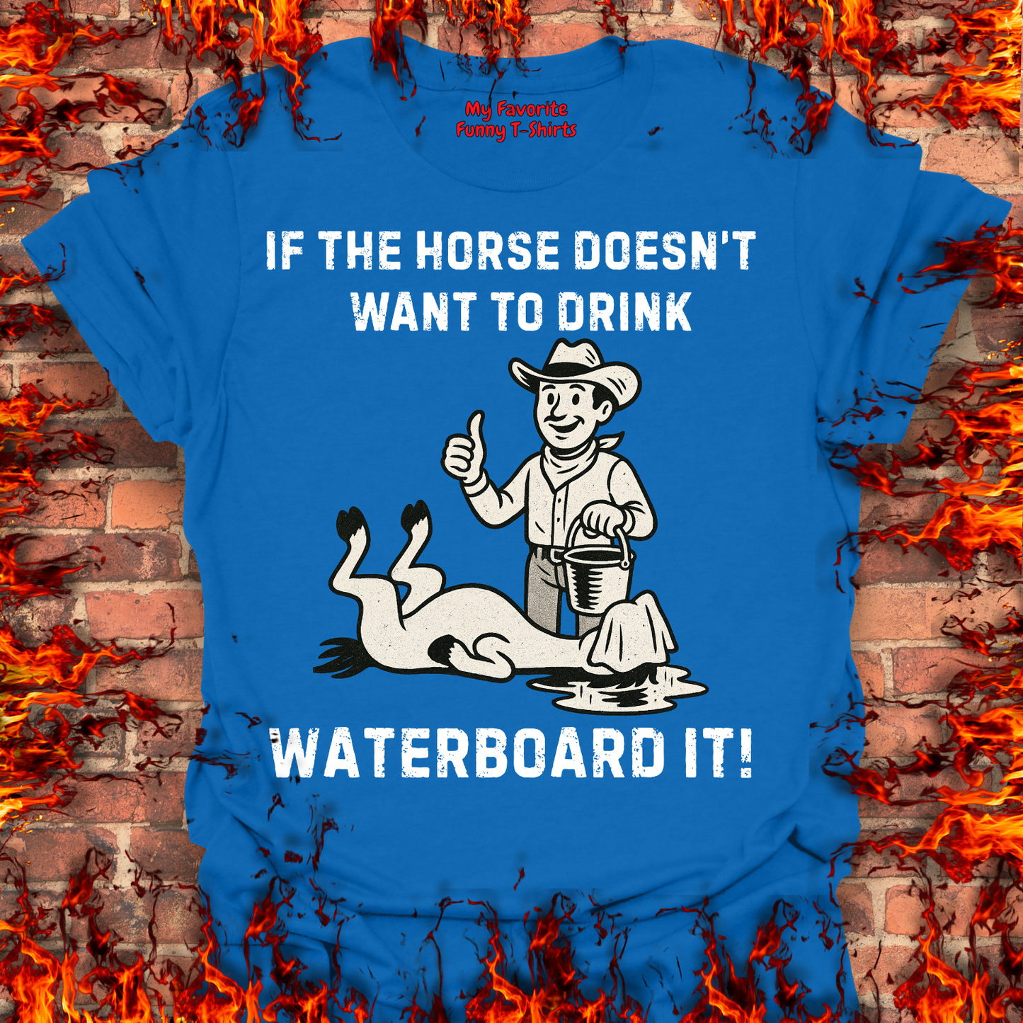 Waterboarding Horses