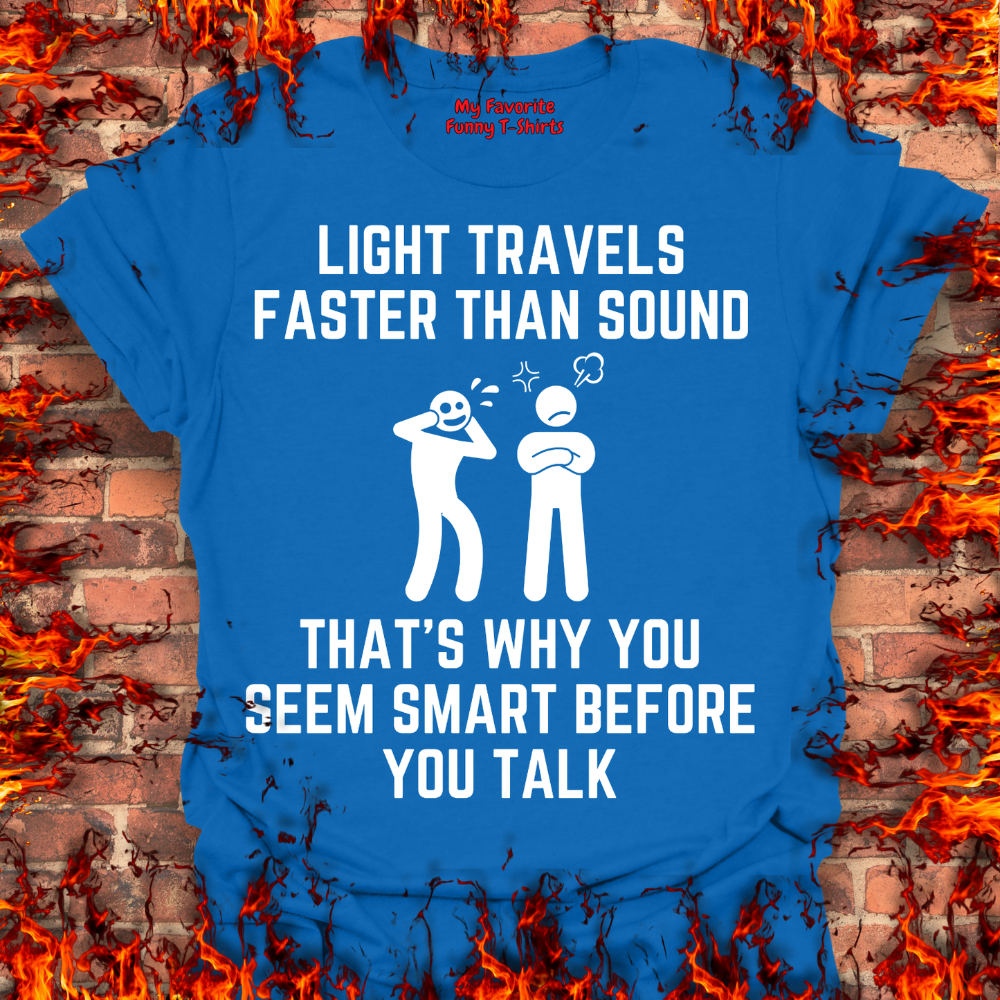 Light Is Faster Than Sound...
