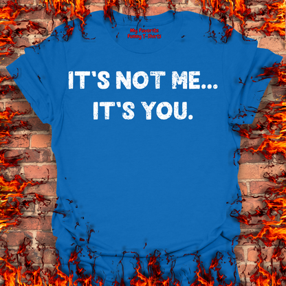 It's Not Me... It's You.