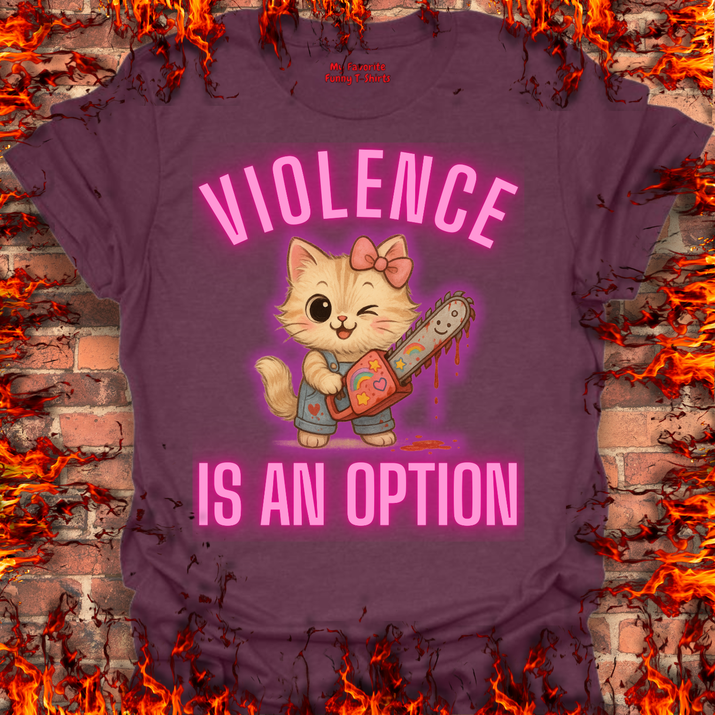 Violence Is An Option - Female
