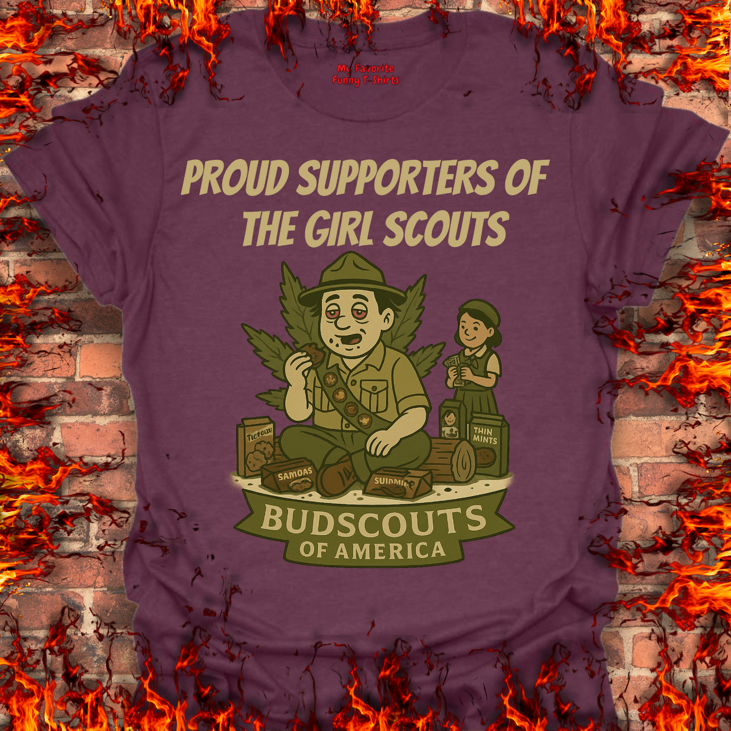Supporters Of The Girl Scouts