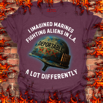Marines Fighting Aliens