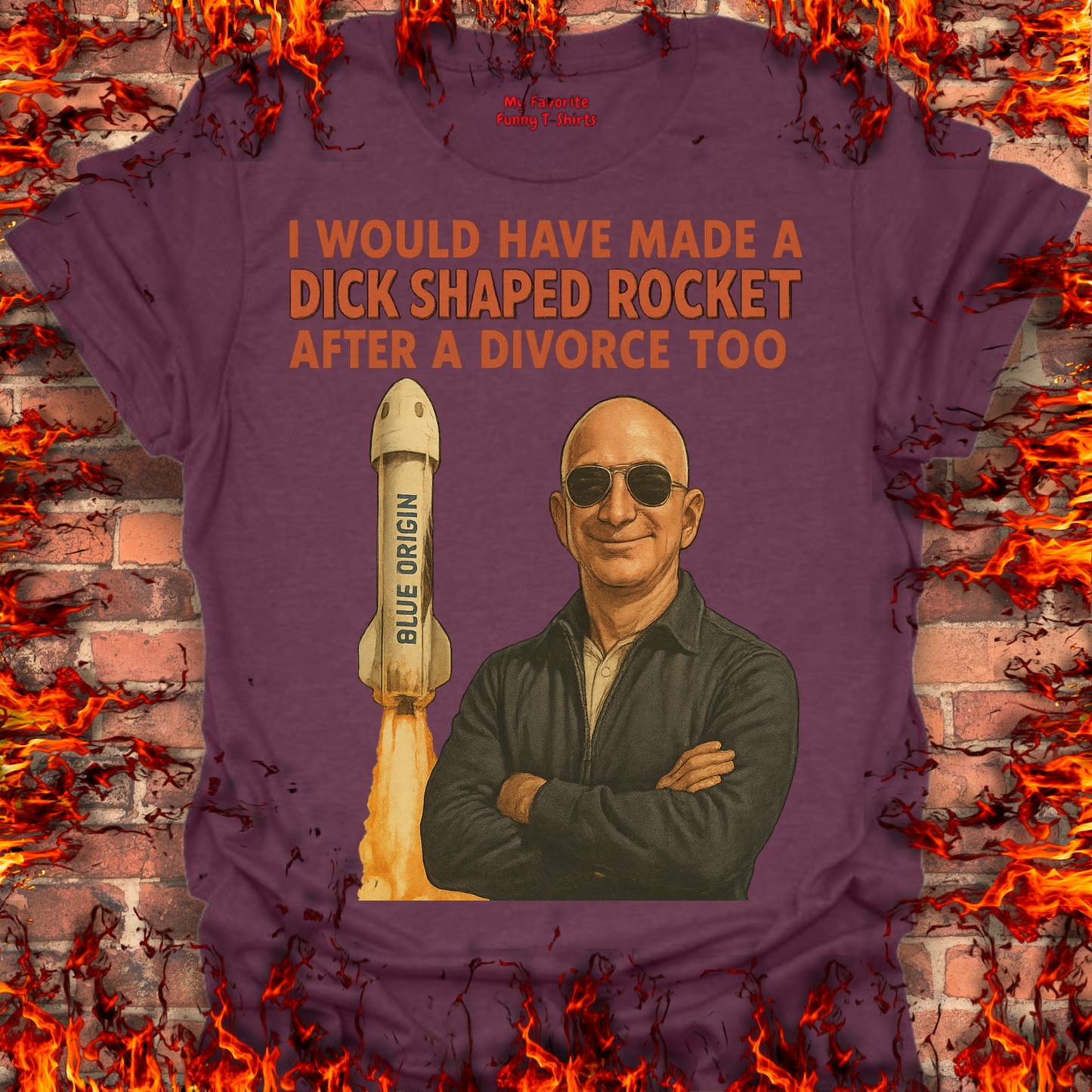 Dick Shaped Rocket