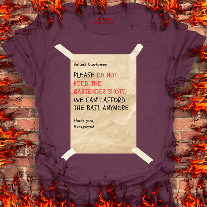 Do Not Feed The Bartender