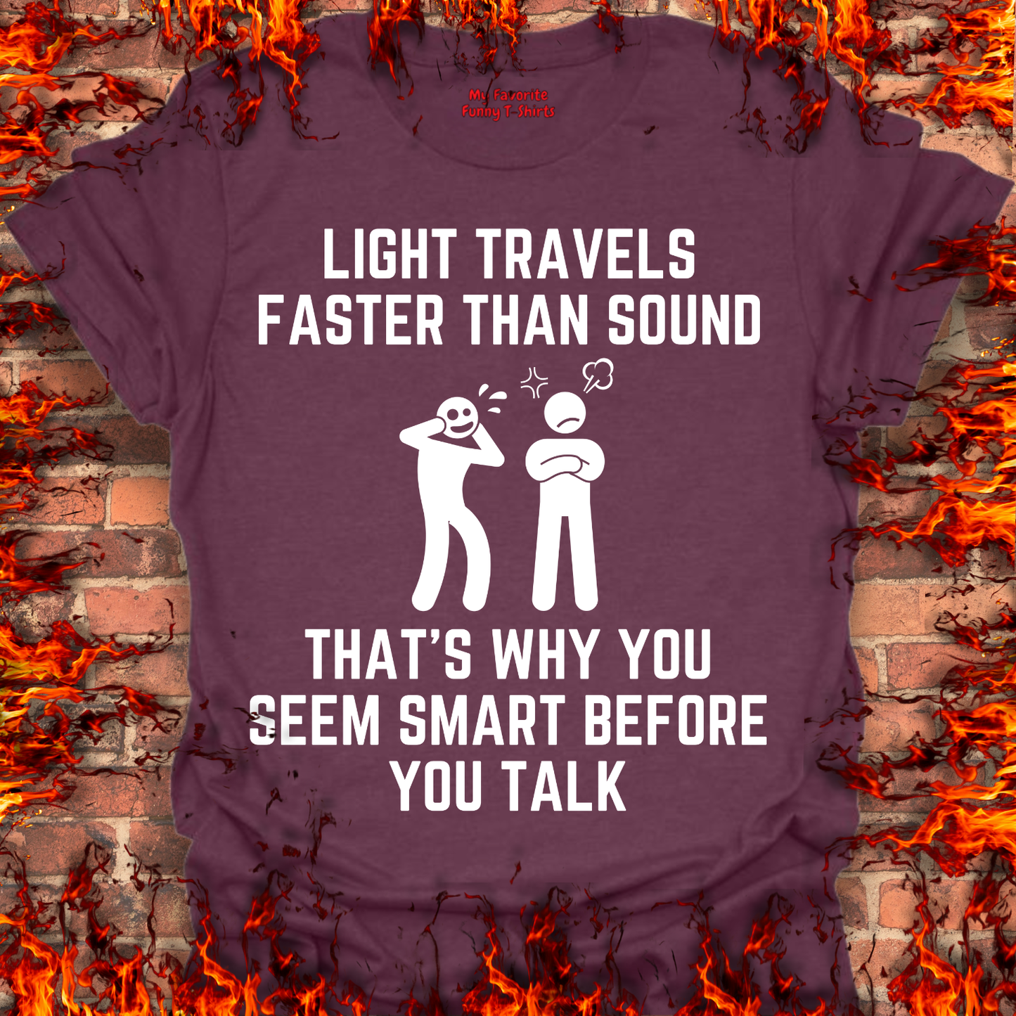 Light Is Faster Than Sound...
