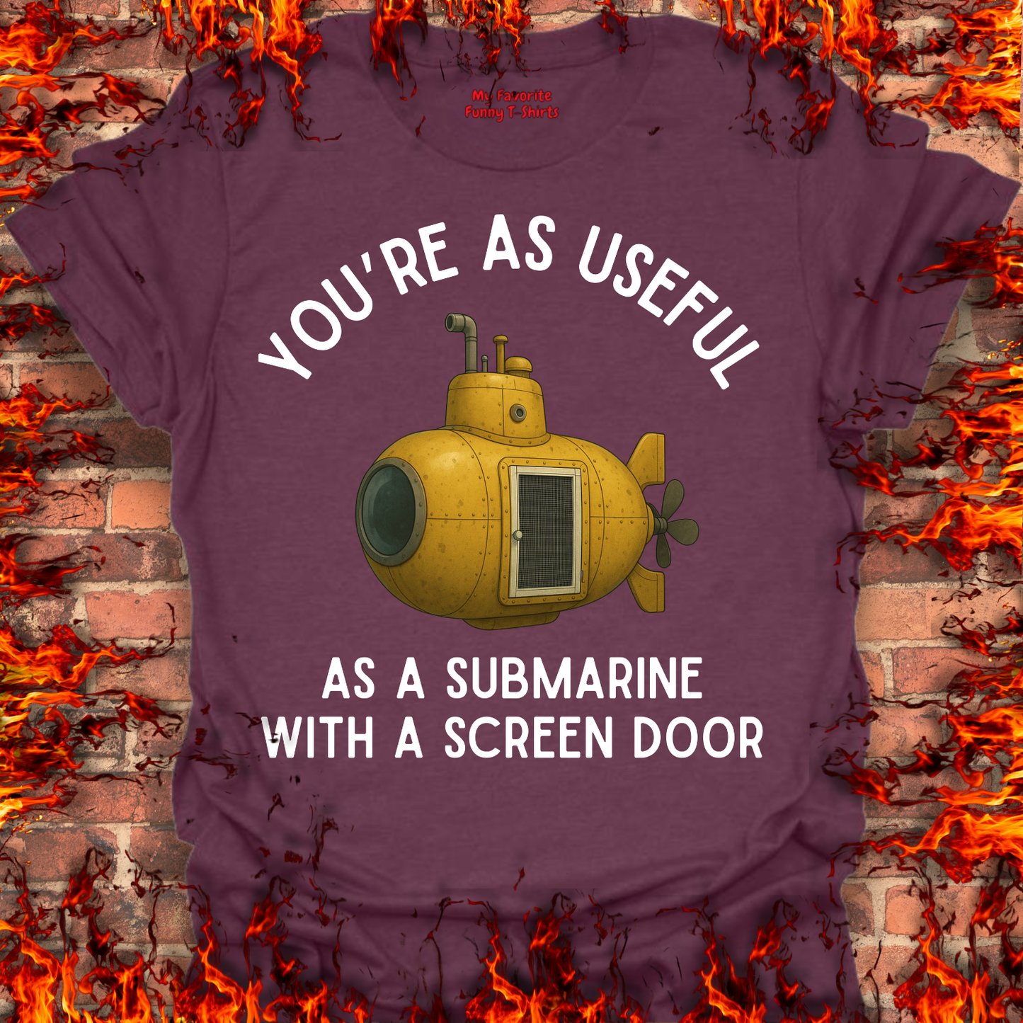 Submarine With A Screen Door