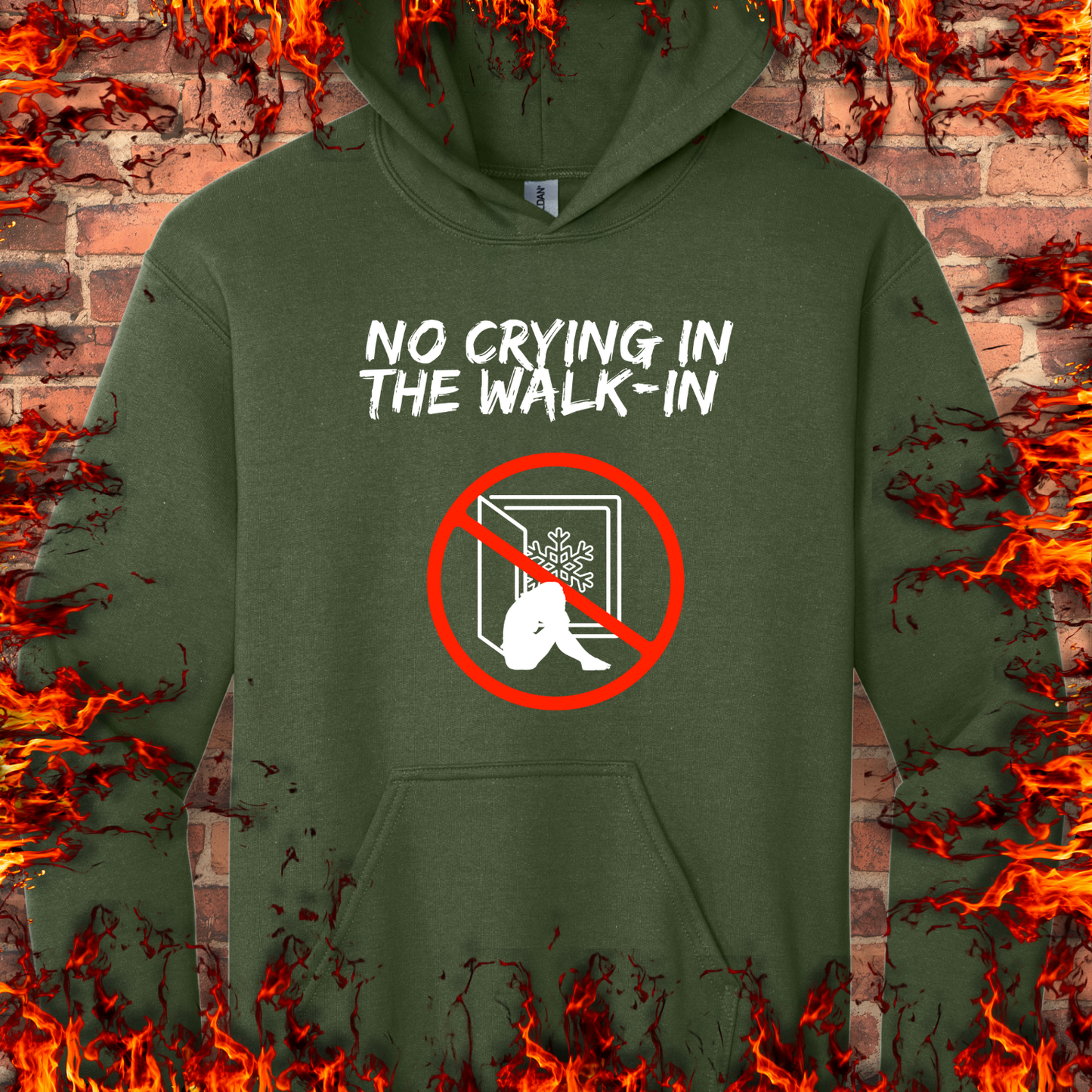 No Crying In The Walk-in