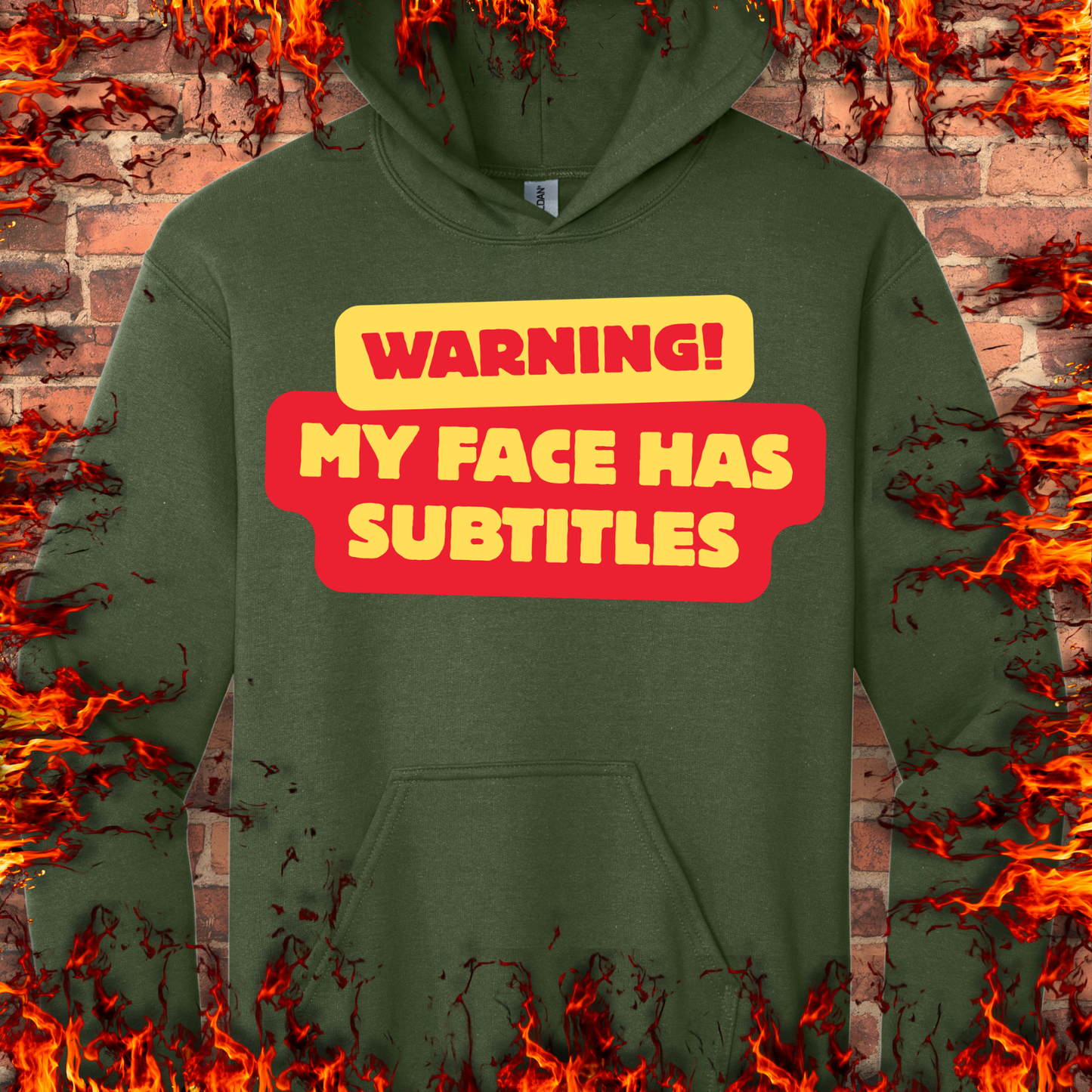 Warning - My Face Has Subtitles