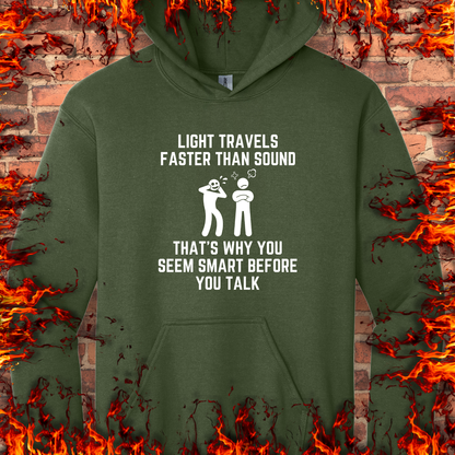 Light Is Faster Than Sound