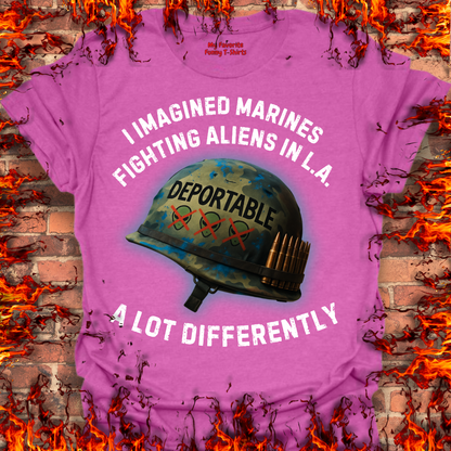 Marines Fighting Aliens