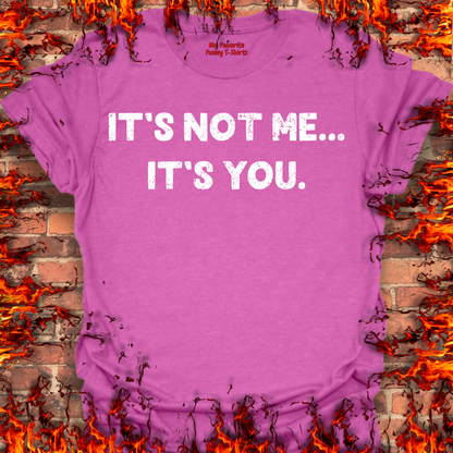 It's Not Me... It's You.