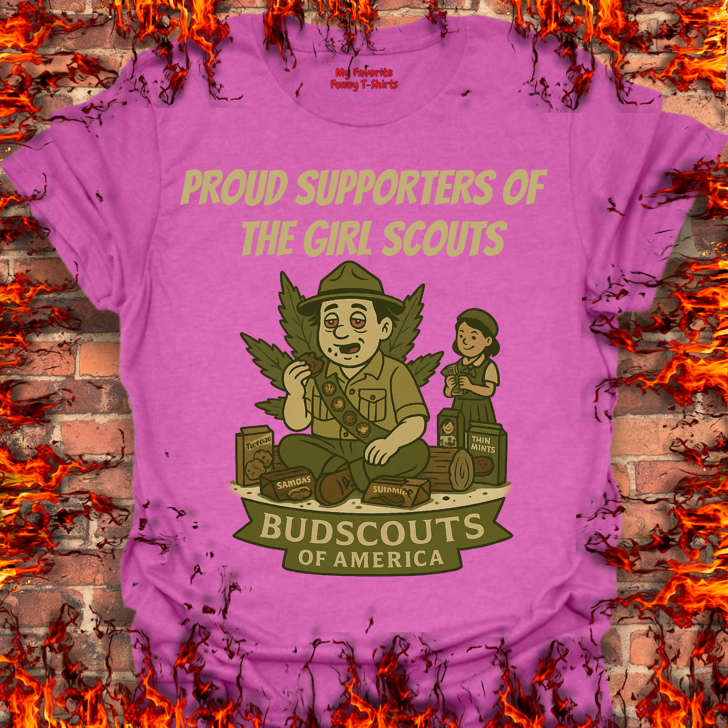 Supporters Of The Girl Scouts