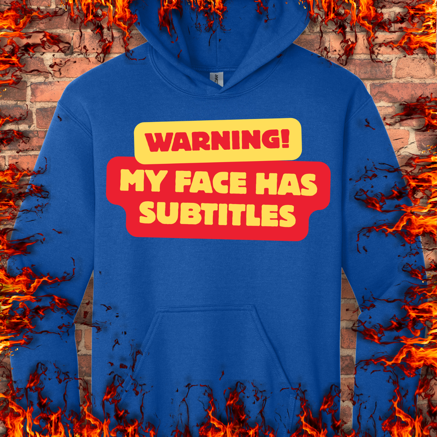 Warning - My Face Has Subtitles