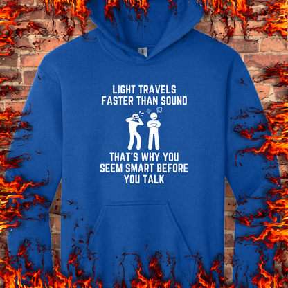 Light Is Faster Than Sound