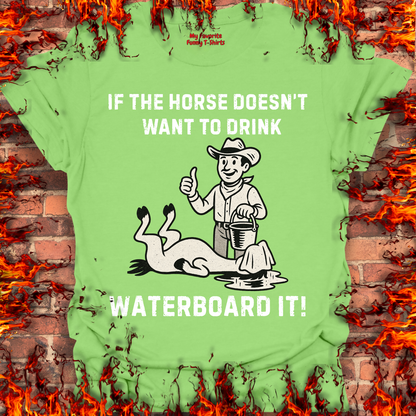 Waterboarding Horses