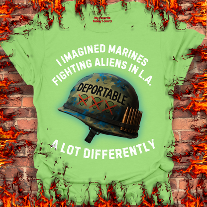 Marines Fighting Aliens