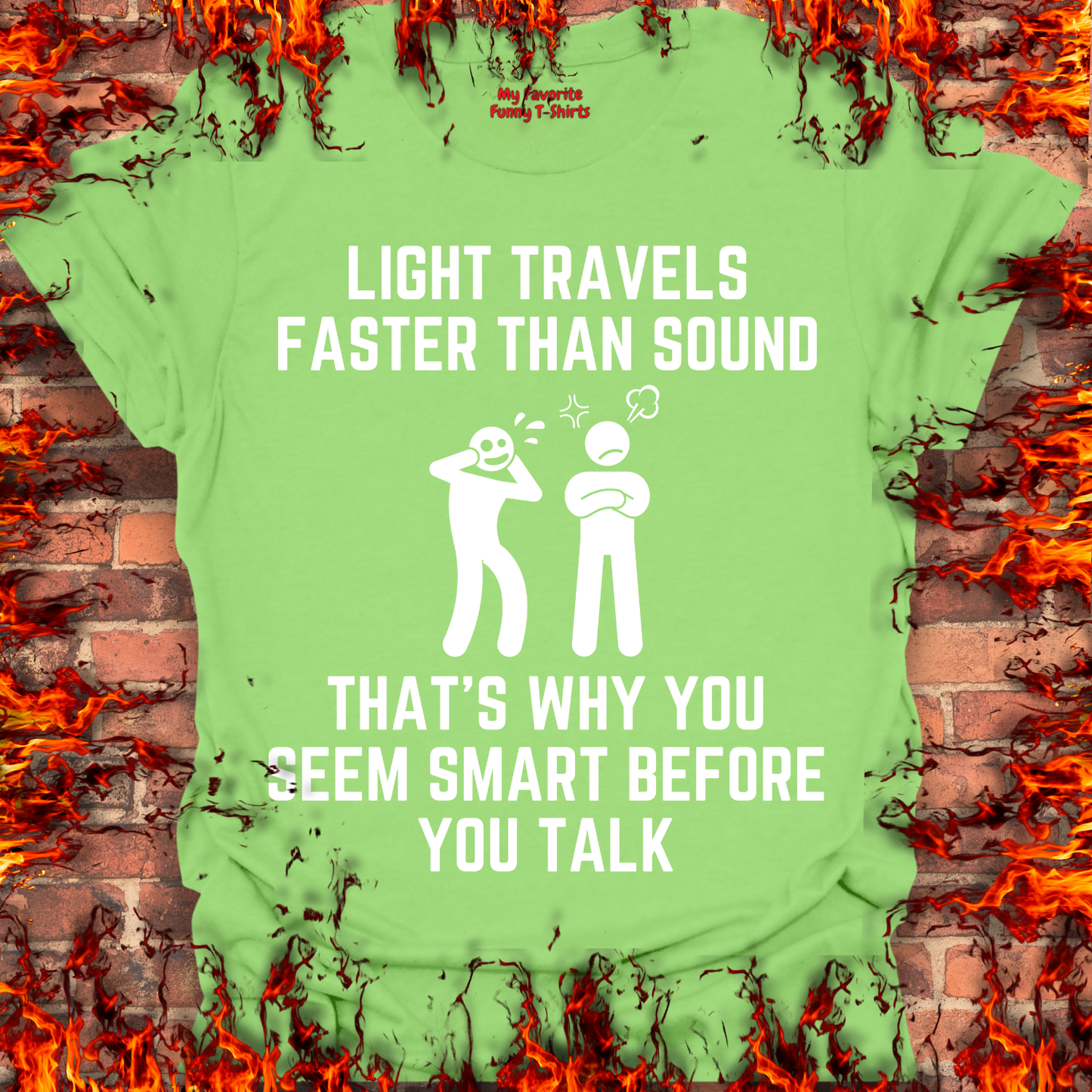 Light Is Faster Than Sound...