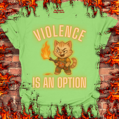 Violence is an option - Male