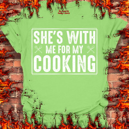 With Me For My Cooking