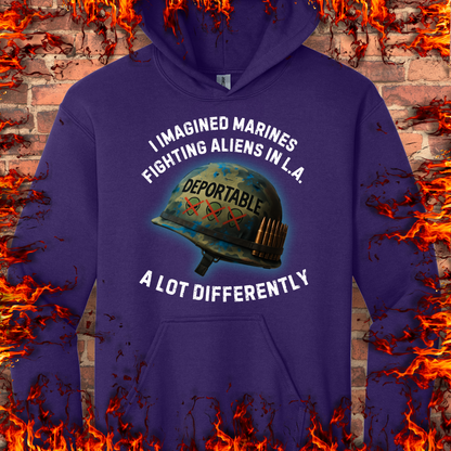 Marines Fighting Aliens