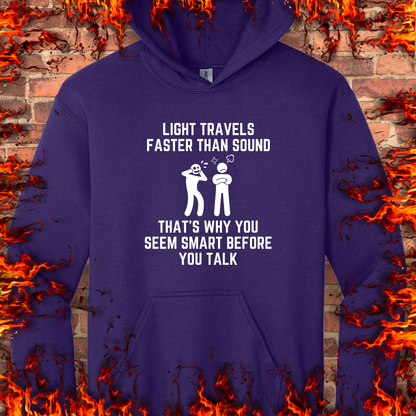 Light Is Faster Than Sound