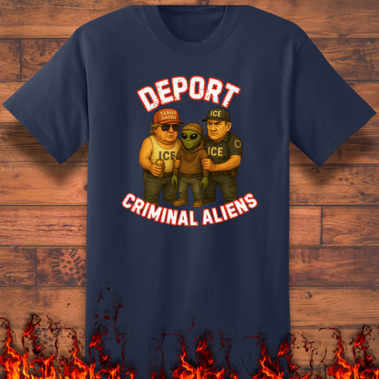 Deport Criminal Aliens - Big and Tall