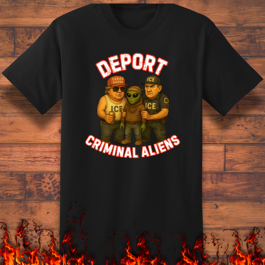 Deport Criminal Aliens - Big and Tall